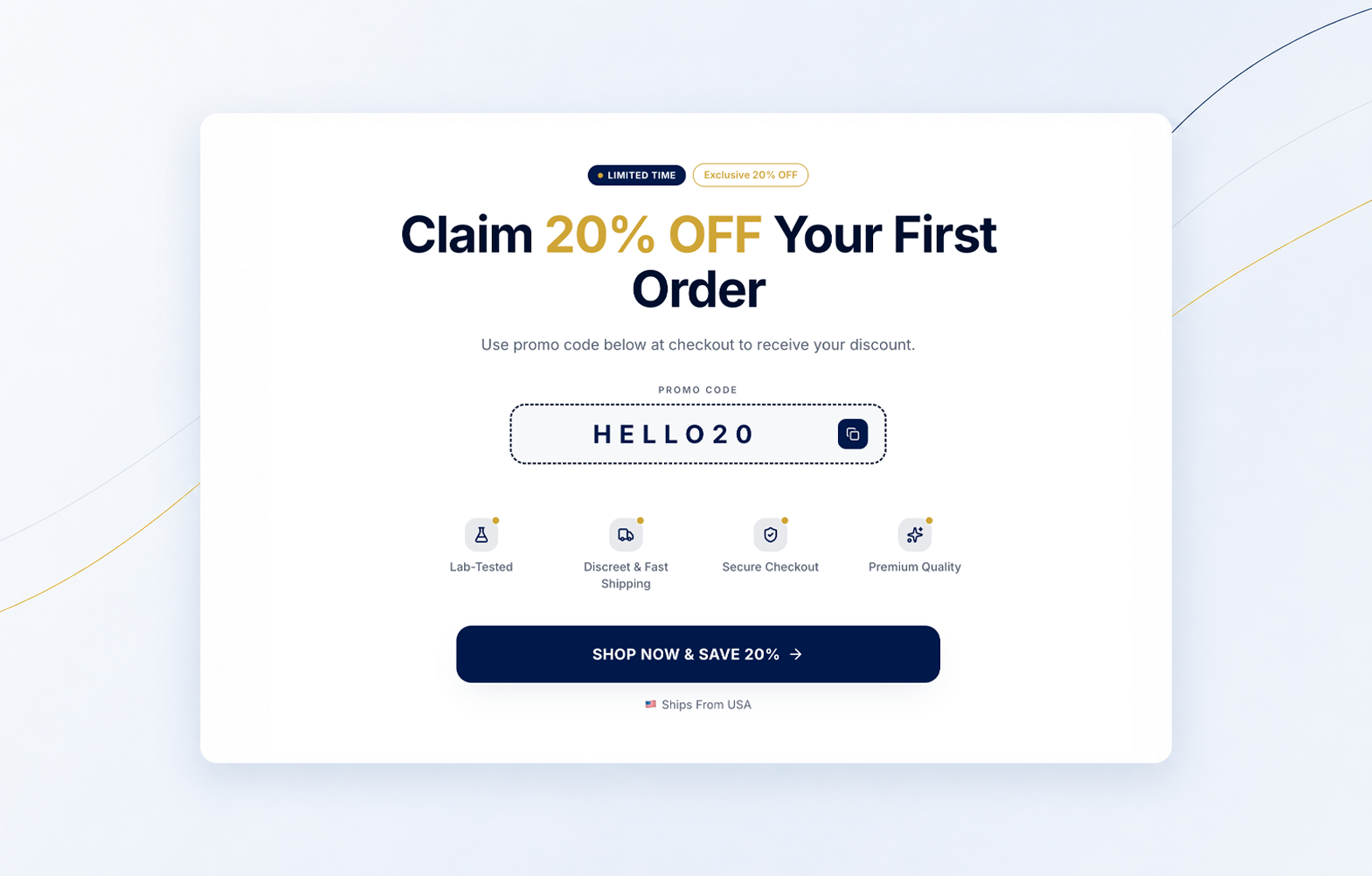 Evolyte Group promotional sales landing page.